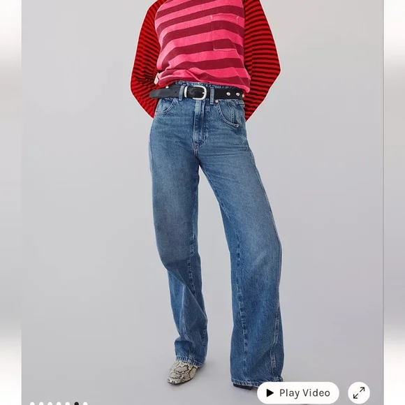 NWT Free People We the Free Aster Straight leg jeans - Picture 6 of 13